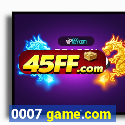 0007 game.com